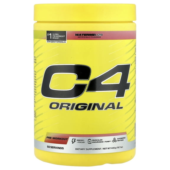 C4 / Cellucor C4® Original,  Pre-Workout, Watermelon, 15.7 oz (445 g)
