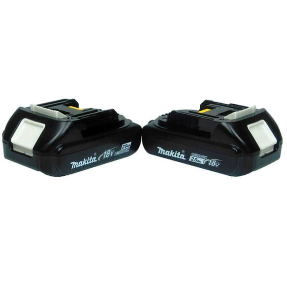 Makita LXT 18V Lithium-Ion Battery 4.0Ah with Fuel Gauge BL1840B Two Pack