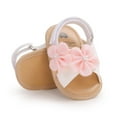 thumbnail image 7 of LYHaoo Girls Sandals Baby Sandals For Infants 0 18 Months Soft Breathable Summer Walking Shoes Cute Floral Design Casual Comfortable Footwear Sizes 4 Toddlers(0-6 Months), 7 of 7