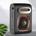 thumbnail image 5 of Needhep Tower Fan With Remote,Quiet Fans for Bedroom Cooling, Cute Fans for Bedroom, Battery Fans Portable, Bed Side Fan (Black), 5 of 9