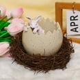 thumbnail image 7 of Easter Decor Easter Bunny Planter Resin Intricate Design Indoor Plants Home Garden Decor Festive Centerpiece Attract Attention, 7 of 7