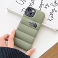 thumbnail image 1 of 2024 Winter Down Jacket 3d The Puffer Soft Cloth Phone Case ,3d Cute Shockproof Cover Case For Iphone 13/iphone 14/iphone 15, 1 of 5