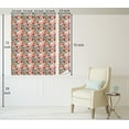 thumbnail image 5 of Ambesonne Botanical Peel & Stick Wallpaper for Home, Pastel and Romantic Flora, 13"x72", Blush Peach Pale Blue, 5 of 5