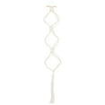 thumbnail image 1 of Colgador de pared de macramé para sombreros, estilo bohemio, tapiz tejido, decoración, soporte de exhibición para sombreros de pared, 1 of 6