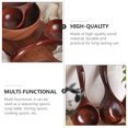 thumbnail image 4 of MasteelfCA 1Pc Wooden Spoon Soup Spoon Wood Ladle Kitchen Cooking Scoop Wooden Tableware, 4 of 7