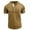Khaki, variant on ZCFZJW Half Button up T-Shirts for Men Lightweight Casual Summer Short Sleeve Solid Color Basic Workout Tees Shirt Tops Loose Lightweight Comfy Pullover Army Green L