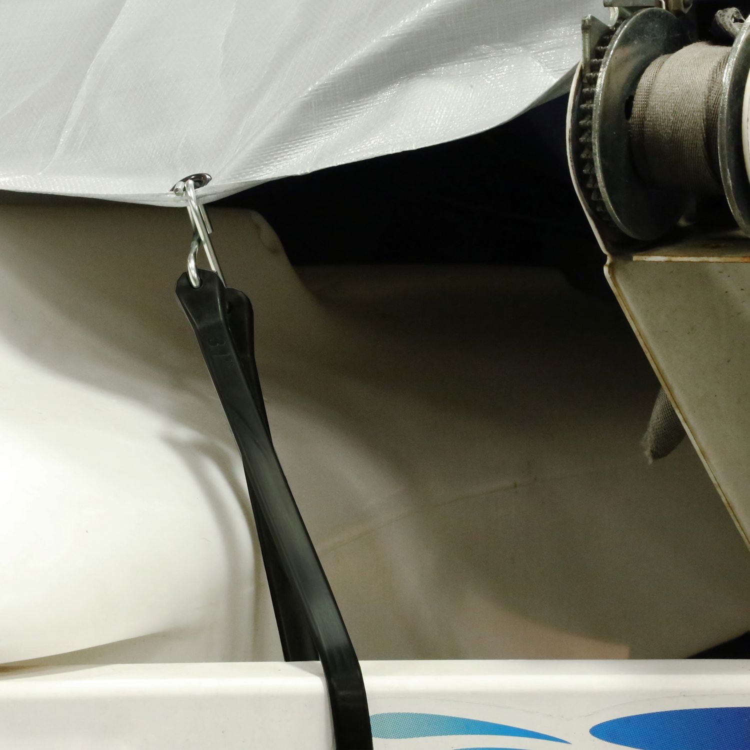 Sangle de bâche, 78 cm (31 po), emballage de 1, 100% en caoutchouc EPDM 78 cm