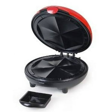 Nostalgia EQM200 Fiesta Series 6-Wedge Electric Quesadilla Maker with Extra Stuffing Latch