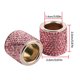 thumbnail image 4 of Riwesomey 2 uds asiento reposacabezas Rhinestone Collar decoración automotriz reposacabezas anillo de cristal decoración, amarillo Automoción decorativa y accesorios Rosa claro 2 piezas Riwesomey VI3680-02B, 4 of 6
