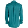 thumbnail image 5 of Wrangler Men's George Strait By Floral Print Long Sleeve Button-Down Western Teal Medium, 5 of 5