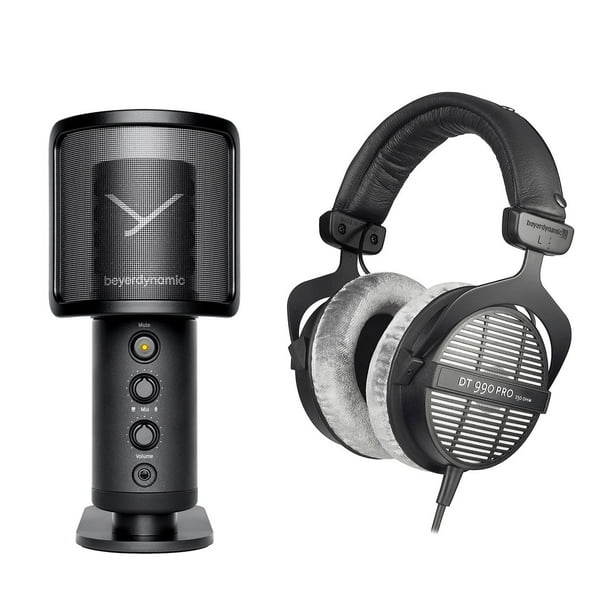 beyerdynamic DT 990 Pro Studio Headphones with FOX USB