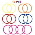 thumbnail image 5 of CIMAXIC Durable Plastic Toss Rings Set of 12 for Kids Playing with Excellent Size for Easy Storage,5.12"X5.12"X0.28", 5 of 5