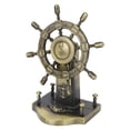 thumbnail image 3 of European Style Boat Steering Wheel Stern Rudder Model Handicraft Home Desktop Decor Ornaments, 3 of 9