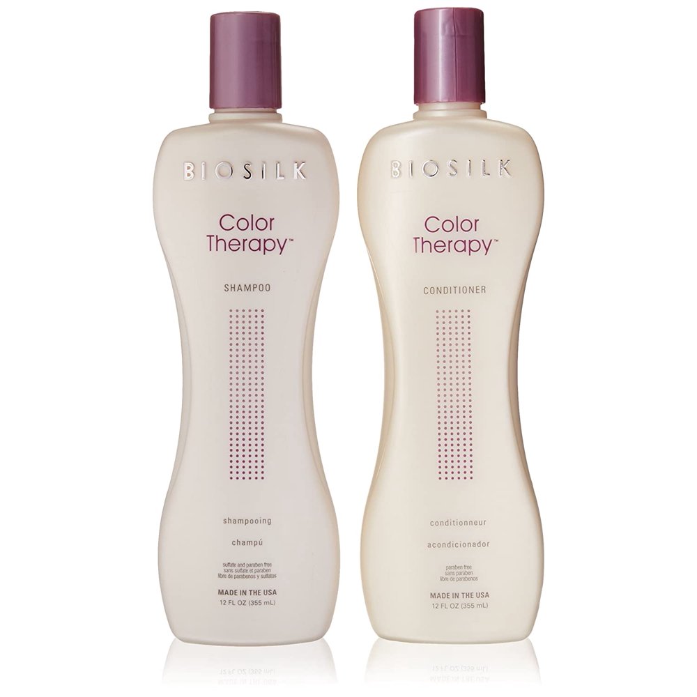 Biosilk Color Therapy Shampoo and Conditioner, 12 fl oz