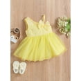 thumbnail image 3 of Wassery Toddler Girl Dress Summer Sleeveless Tulle Tutu Dress 6M 12M 18M 24M 3T Infant Baby Girls Casual Layered A Line Sundress Princess Party Dresses, 3 of 8