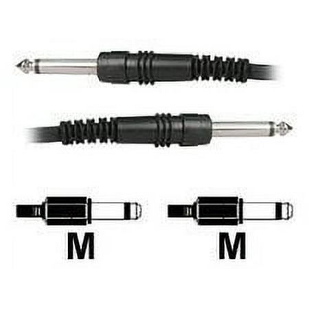 UPC: 0728736006539 | CABLE 1/4  TS – SAME 1FT