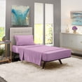 thumbnail image 4 of Nestl Juego de Sábanas Individual, 3 Piezas, Suavidad Instantánea, con Bolsillos Profundos, Ropa Cama Infantil Microfibra Suave, Color Lavanda, 4 of 9