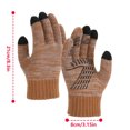 thumbnail image 3 of Royisotas Stretchy Gloves for Women Touch Screen Mittens Warm Knit Womens Gloves Thermal, 3 of 3