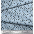 thumbnail image 2 of Soimoi Velvet Fabric Coffee Beans & Coffee Beverages Print Sewing Fabric Yard 58 Inch Wide, 2 of 3