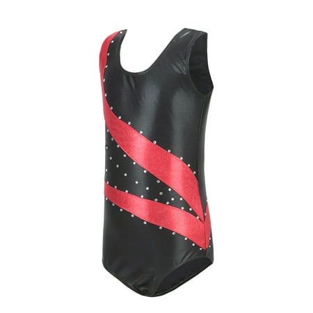 

nsendm Toddler Girls Winter Sleeveless Bodysuit Clothes Children s Dance Suit Gymnastics Suit Sports Suit Jumper for Girls Childrenscostume Red 3-4 Years