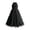 Black, variant on Bmisegm Girls Dresses Halter Neck Sleeveless Ruched Bodice Wide Waist Long Tiered Tutu Skirt Formal Occasion Girls' Dresses 6-7 Years