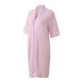 thumbnail image 6 of Richie House Women's Button Front Duster Zip up Bathrobes Short Nightgown with Pockets, S-3XL RHW4093-A-M, 6 of 6