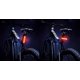 thumbnail image 2 of LED battery flashlight, rear light, bicycle lights, bicycle rear light, rechargeable, protection class IPX4, black, 2 of 4