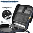 thumbnail image 4 of FORMRS Zipper Binder with Shoulder Strap 2-inch Ring 500 Sheet Capacity File Bag, Cat Planet, 4 of 5