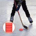 thumbnail image 3 of LABELEPH 4 Pcs Palets de Hockey Noirs Rouges pour Athlètes, Utilisation Intérieure et Extérieure, 3 of 5