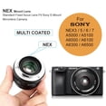 thumbnail image 4 of Meike 25mm f/1.8 Large Aperture Wide Angle Lens Manual Focus Lens for Sony Mirrorless Emount Cameras, 4 of 7