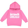 thumbnail image 2 of Inktastic Chicago Skyline Grunge Toddler Hoodie, 2 of 4