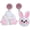 Pink Rabbit A, variant on Easter Bunny Earrings For Women Cute Rabbit Egg Carrot Stud Dangle Earrings Dainty Bunny Earrings Easter Party Jewelry Gift