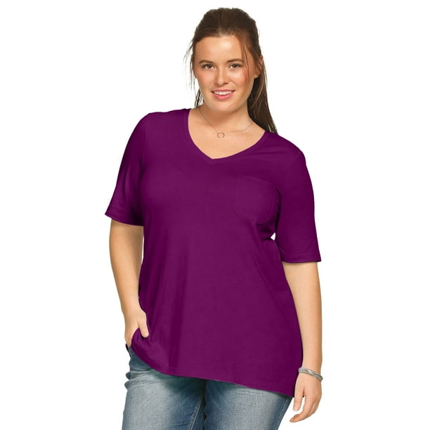 walmart tunic tops plus size