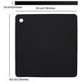 thumbnail image 2 of Silicone Trivets for Hot Dishes, Pots and Pans, Hot Pads for Kitchen, Red Silicone Pot Holders, Silicone Mats for Kitchen Quartz Counter Heat Resistant Mat, Flexible Table Trivet Mat Set 4, 2 of 5