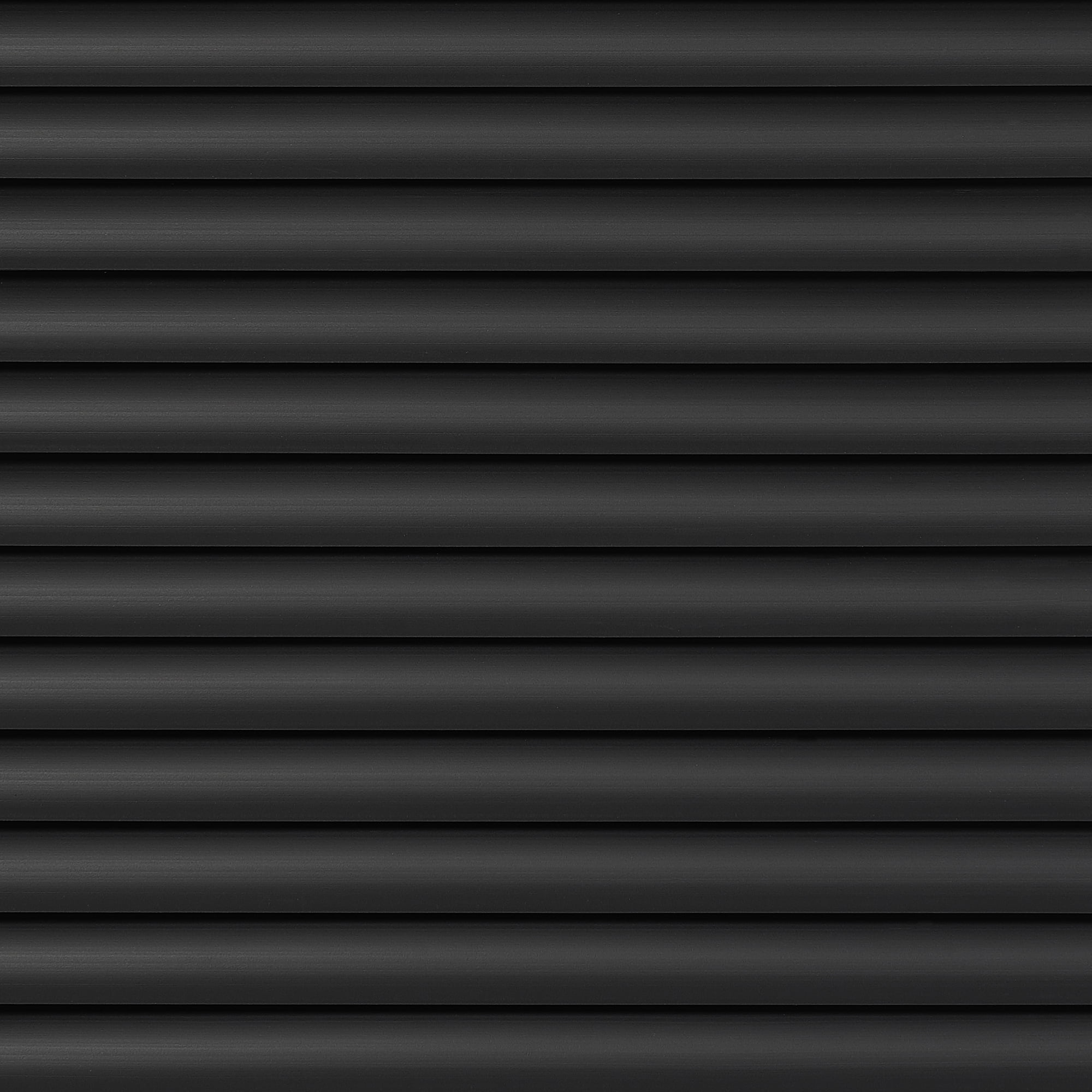Achim GII Morningstar Indoor Cordless Black Vinyl Light Filtering Window Mini Blind, 64" L x 39" W