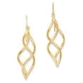 thumbnail image 1 of Boucles d'Oreilles Pendantes en Or Jaune 14K, 1 of 2