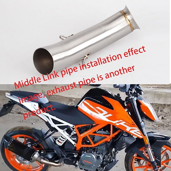 For KTM DUKE 250 / 390 / 125 2016 2017 2018 Escape Motorcycle Exhaust Muffler Header Link Pipe 51MM Slip-on