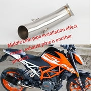 For KTM Duke 125 250 2021 Duke 390 21 Duke125 Duke390 Escape Slip-on Motorcycle Exhaust Muffler Mid Link Pipe