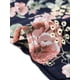 thumbnail image 5 of Blusa Campesina Con Volantes Y Cuello Redondo Plisado Con Bordado Floral Para Mujer Azul oscuro M, 5 of 5