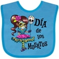 thumbnail image 3 of Inktastic Día De Los Muertos Girl Boys or Girls Baby Bib, 3 of 4