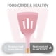 thumbnail image 5 of Juego de utensilios de cocina de silicona Hecef 32 piezas resistente al calor 446 °F sin BPA, 5 of 10
