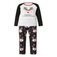 thumbnail image 3 of Matching Family Christmas Pajamas Sets   Cartoon Print Pjs for Couples Adult Kid Baby, 3 of 7