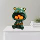 thumbnail image 4 of Contenedor moderno para guardar estatuas, figuras de animales de resina y otros objetos. Verde, 4 of 6
