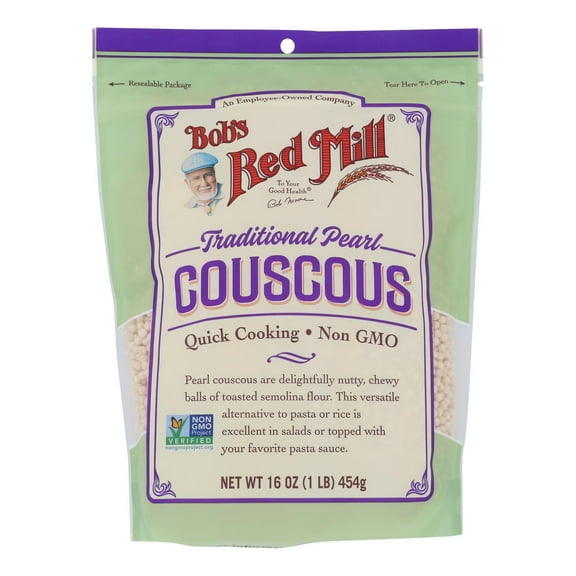 Bob's Red Mill, Traditional Pearl Couscous, 16 oz Pack of 4