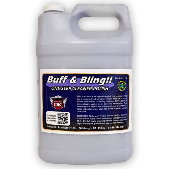 Buff & Bling!! - One Step Compound & Polish in 1 (Gallon)