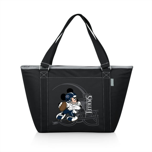 PICNIC TIME Black Tennessee Titans NFL Disney Cooler Tote Bag