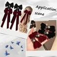 thumbnail image 4 of Cinta de terciopelo metálico negro de 50 yardas y 3/8 de pulgada con lentejuelas brillantes, ribete de paillette, cintas de tela estrechas y brillantes de una sola cara, 4 of 9