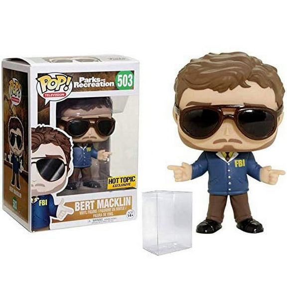 Parks & Recreation Funko POP! TV Bert Macklin Vinyl Figure
