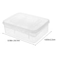 thumbnail image 2 of Raindrops White Plastic 16-Grid Reptile Breeding Box Easy to Clean Portable for Home Incubation, 2 of 5