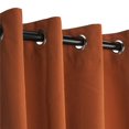 thumbnail image 1 of Hammock Source CUR84RSGRSN 50 x 84 in. Sunbrella Rideau d'Extérieur avec Oeillets Nickelés&44; Rouille, 1 of 1
